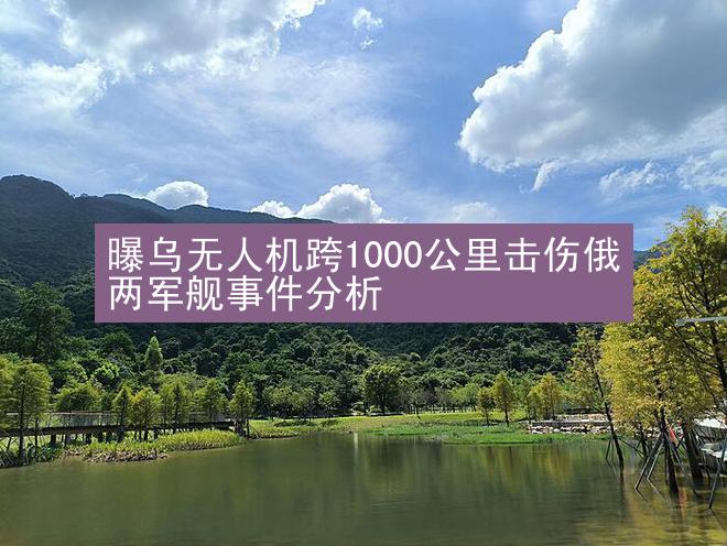 曝乌无人机跨1000公里击伤俄两军舰事件分析