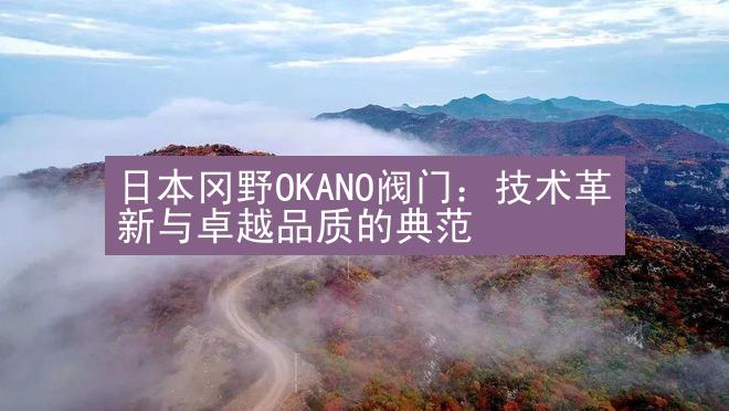 日本冈野OKANO阀门：技术革新与卓越品质的典范